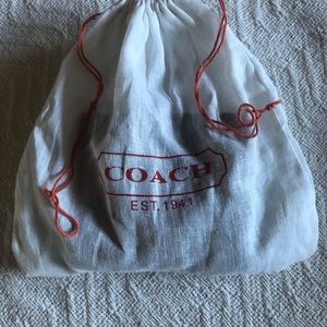 Beautiful and never used brown leather Coach wallet